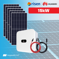 15 kWp Risen + Huawei...