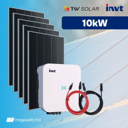 10 kWp TW Solar 550W + INVT Sistem Fotovoltaic Trifazat On-Grid